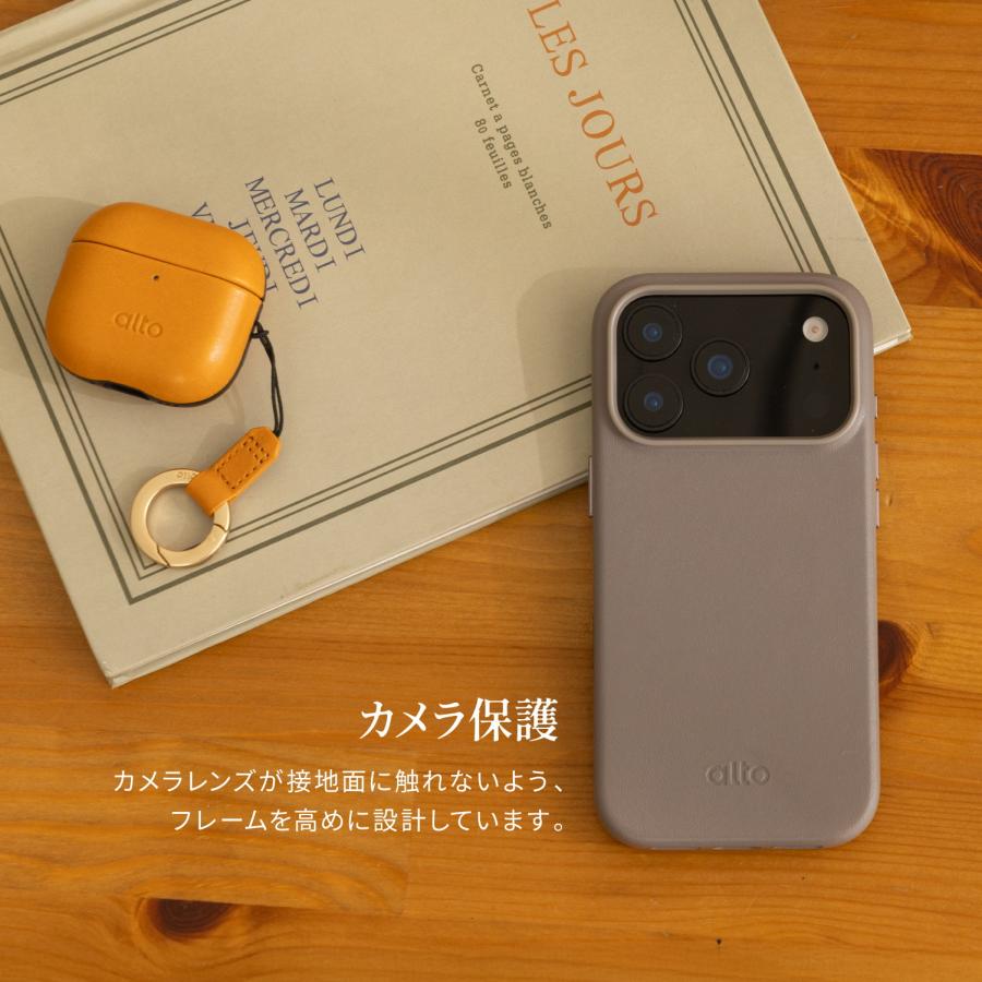 iPhone 17 Pro Max ケース MagSafe 対応 レザー 本革 耐衝撃