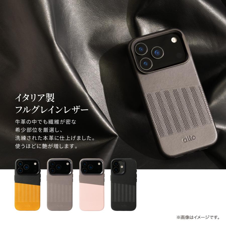 iPhone 17 Pro Max ケース MagSafe レザー 本革 スタンド 耐衝撃