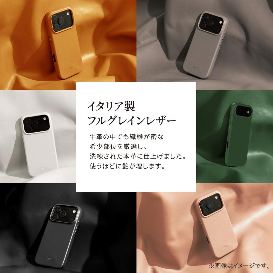 iPhone 17 Pro ケース MagSafe レザー 本革 耐衝撃 スマホケース