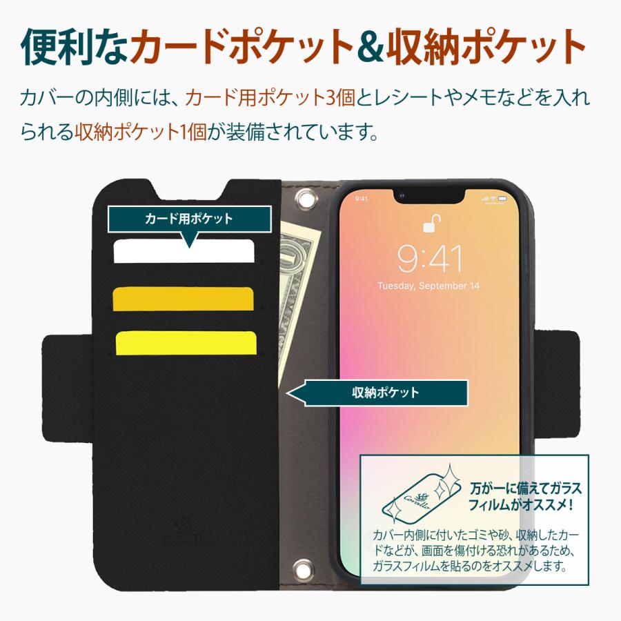 Corallo iPhone13 mini ケース 手帳型 ストラップ ストラップ Corallo iPhone13 mini ケース 手帳型 ストラップ ストラップ