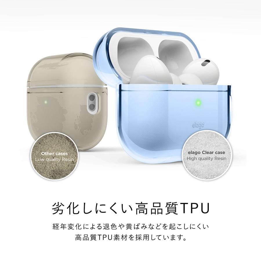 Apple AirPods Pro 第2世代 MQD83J/A クリアケース付
