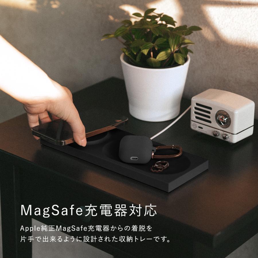 iPhone12 各種 MagSafe トレー マグセーフ 充電器 用 卓上 スマホ充電 トレイ 充電トレー iPhone12Pro Max iPhone12 mini アイフォン12 対応 elago MagSafe TRAY | elago | 01