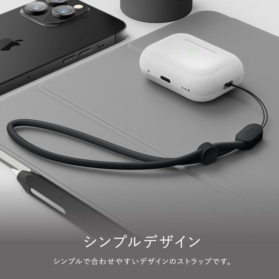 各種 スマートフォン ストラップ 落下防止 用 スマホ ストラップ 手首 リストストラップ おしゃれ かわいい シンプル スマホケース 対応 elago ROUND STRAP | elago | 01