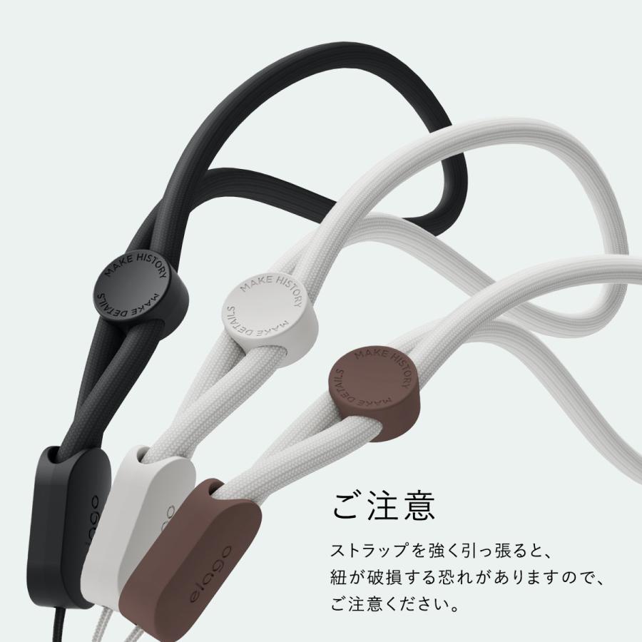 各種 スマートフォン ストラップ 落下防止 用 スマホ ストラップ 手首 リストストラップ おしゃれ かわいい シンプル スマホケース 対応 elago ROUND STRAP | elago | 05