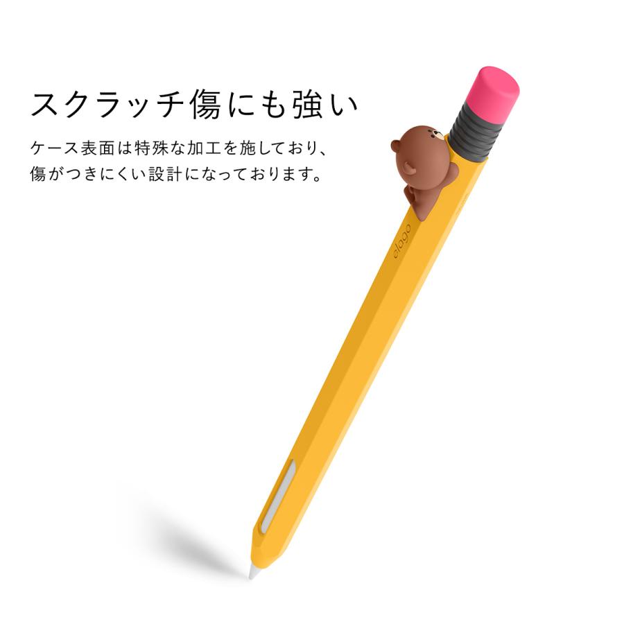 Apple Pencil 第2世代 ケース ラインフレンズ 公式 ライセンス グッズ 充電 ペアリング ダブルタップ 可能 カバー ApplePencil2 elago LINE FRIENDS B&F | elago | 04
