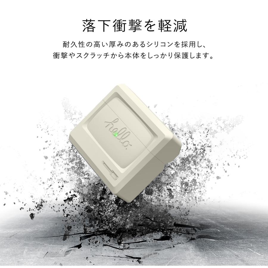 AirPods 3 3世代 ケース おしゃれ かわいい レトロ シリコン カバー 傷防止 保護 シリコンケースAirPods 3ケース AirPods3 エアポッズ 第3世代 elago AW3 PRO | elago | 03