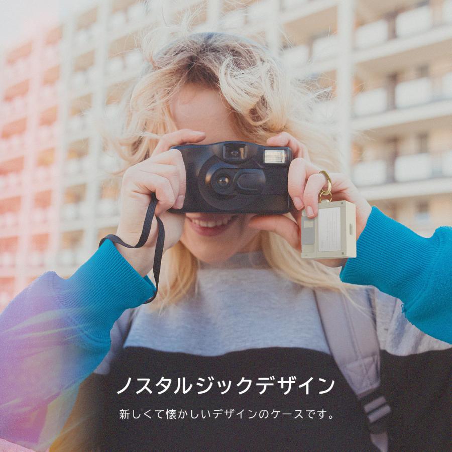 AirPods 3 ケース シリコン カバー かわいい レトロ シリコンカバー AirPods3 エアポッツ エアーポッズ 3世代 エアポッツ3 第3世代 elago FLOPPY DISK CASE | elago | 01