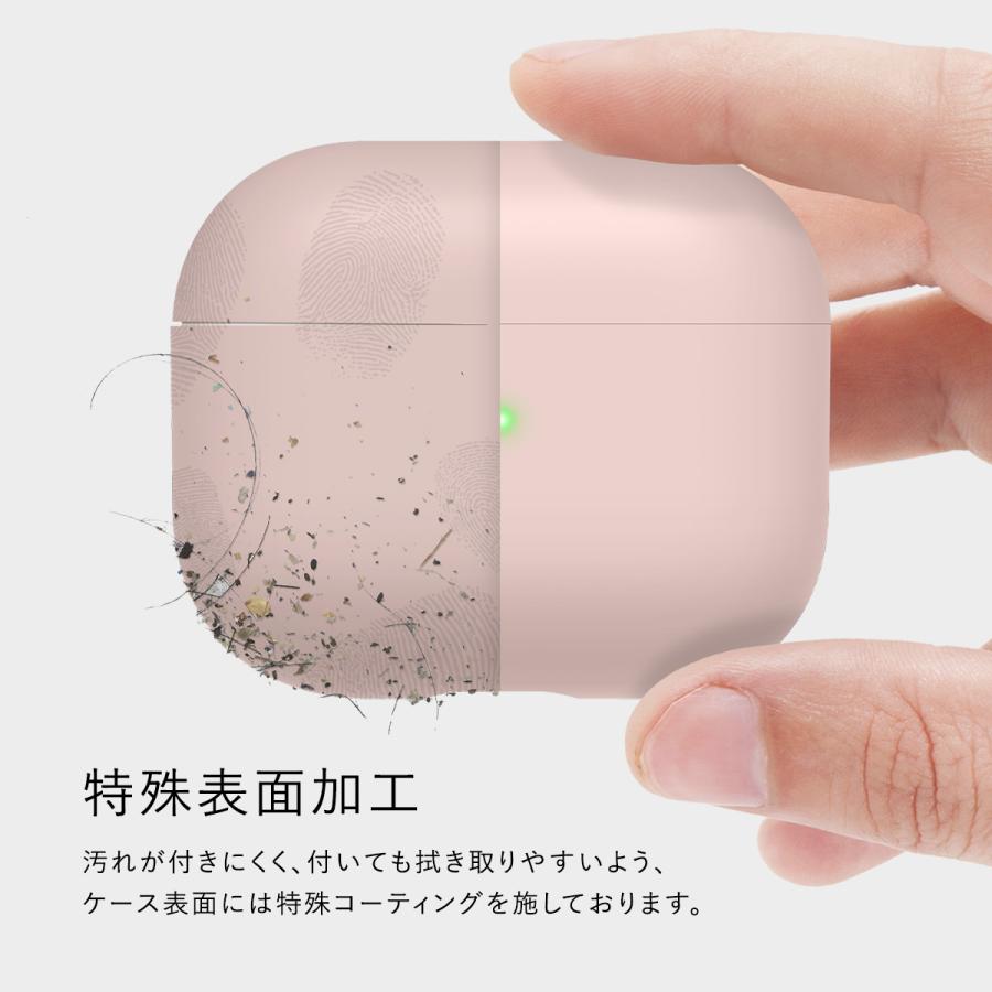 AirPods 3 3世代 ケース 耐衝撃 シンプル ハイブリッド シリコン 加工 ハード カバー AirPods 3ケース AirPods3 エアポッズ 第3世代 対応 elago LIQUID HYBRID | elago | 03