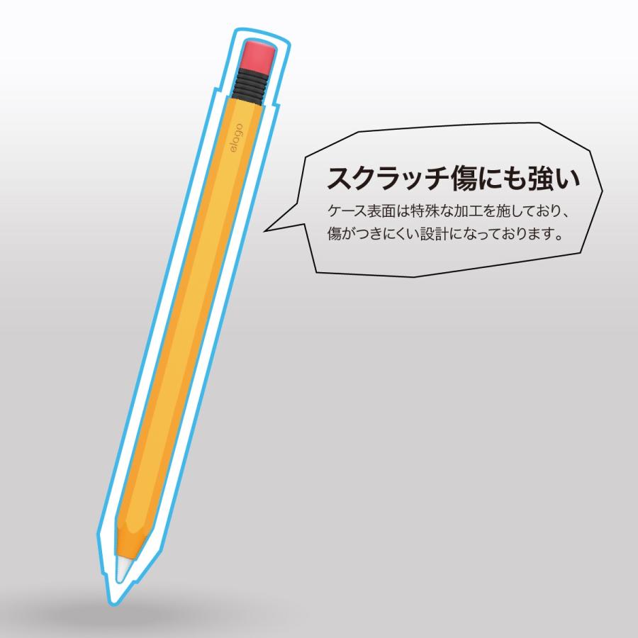 Apple Pencil 第1世代 ケース かわいい 鉛筆 デザイン ホルダー 薄型 カバー アップルペンシル ApplePencil 第一世代 MQLY3J/A 対応 elago CLASSIC CASE｜comwap｜05