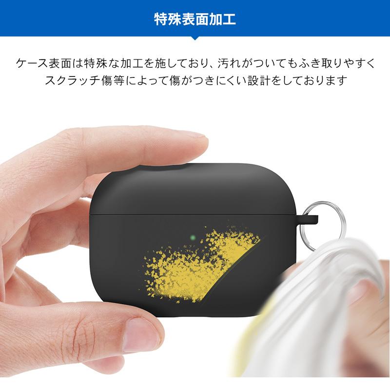 AirPods Pro ケース カラビナ 付 耐衝撃 ハード カバー 衝撃 吸収 ケースカバー アクセサリー AirPodsPro MWP22J/A エアーポッズプロ elago LIQUID HYBRID HANG | elago | 04