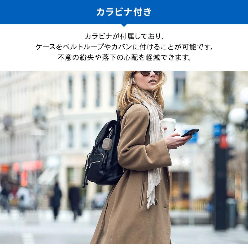 AirPods Pro ケース 耐衝撃 カラビナ 付き ケースカバー 衝撃 吸収 シリコン カバー AirPodsPro MWP22J/A エアーポッツ プロ エアーポッズプロ elago ARMOR CASE | elago | 02