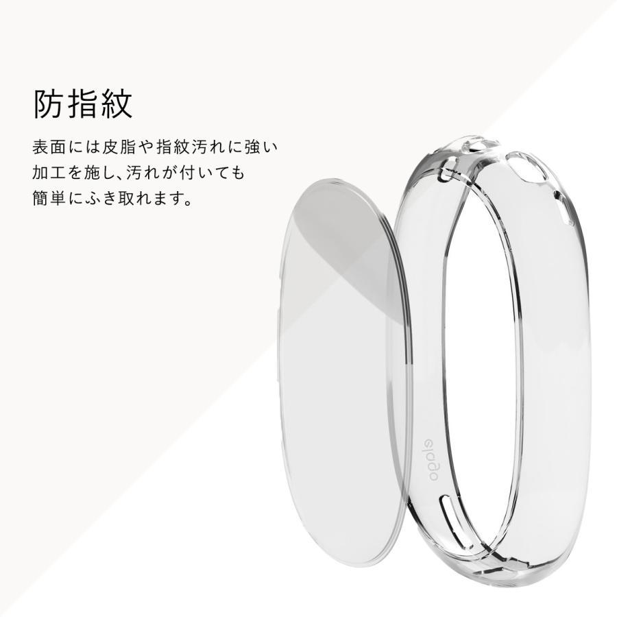 elago AirPods Max カバー 耐衝撃 傷防止 クリア ケース 黄ばみ elago AirPods Max カバー 耐衝撃 傷防止 クリア ケース 黄ばみ