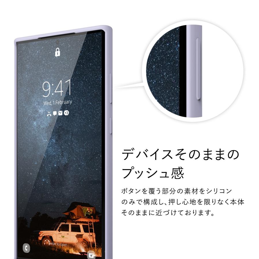 Galaxy S23 Ultra ケース 耐衝撃 シリコン スマホケース シンプル スマホカバー GalaxyS23Ultra ギャラクシーS23ウルトラ 対応 elago SILICONE CASE | elago | 04