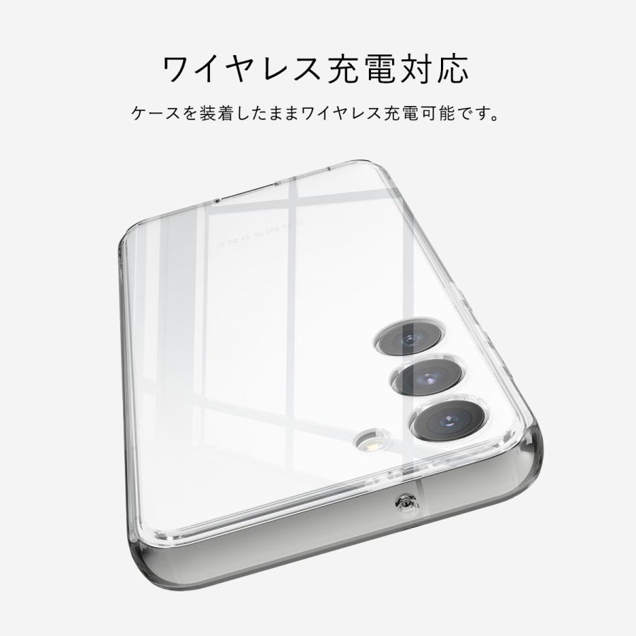 elago Galaxy S23 Plus 5G ケース クリア 耐衝撃 透明 ソフト
