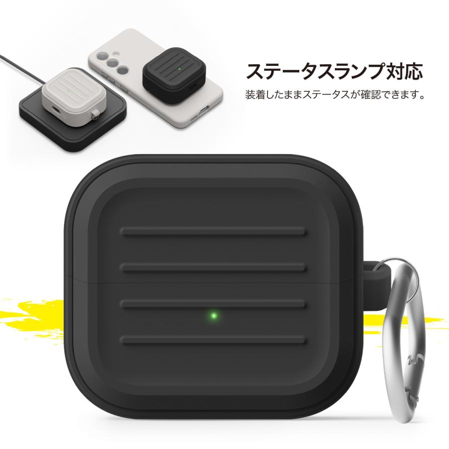elago Galaxy Buds3 FE Buds 3 Pro ケース 耐衝撃 シリコン 落下防止