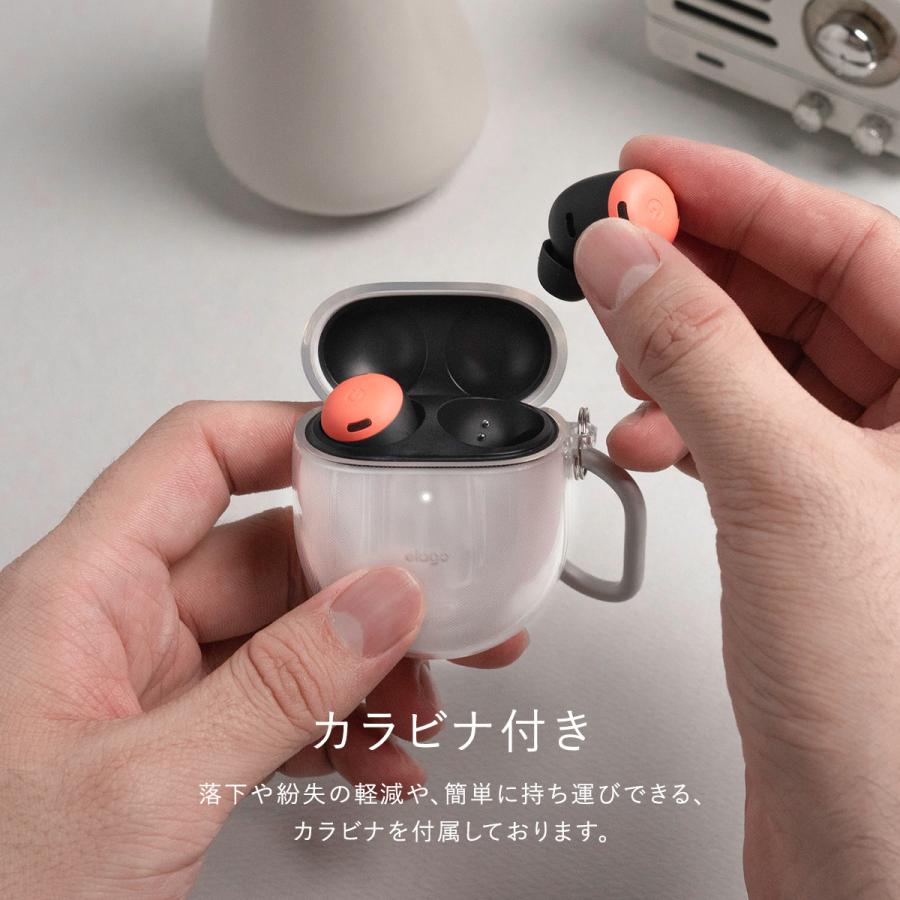 Google Pixel Buds Pro 白 elagoクリアケース付 箱あり Clear Case for Google Pixel Buds Pro | elago.com