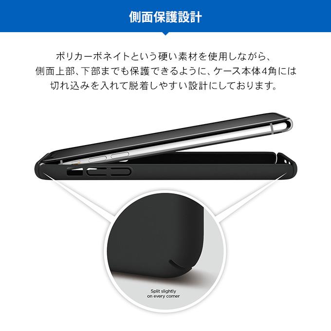iPhone 11 Pro Max ケース 薄型 ストラップ付 カバー シンプル ポリカーボネイト スリム スマホケース アイフォン11プロマックス elago SLIMFIT STRAP CASE | elago | 04