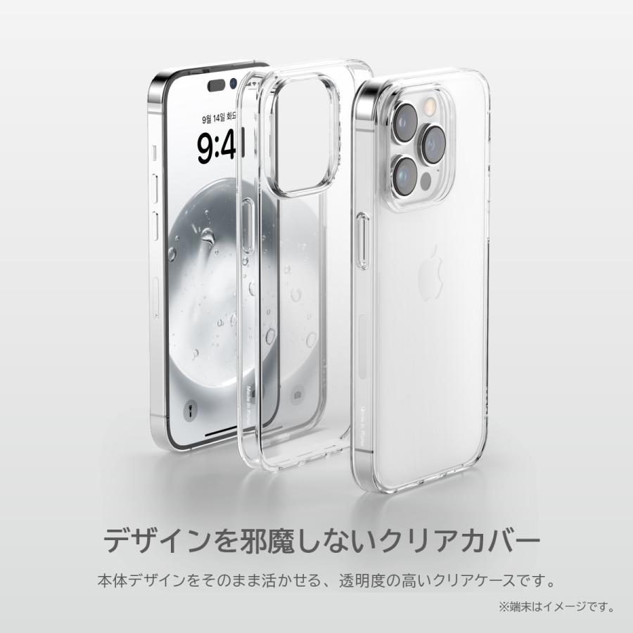 elago iPhone 14 Pro Max ケース クリア カバー 耐衝撃 クリア elago iPhone 14 Pro Max ケース クリア カバー 耐衝撃 クリア