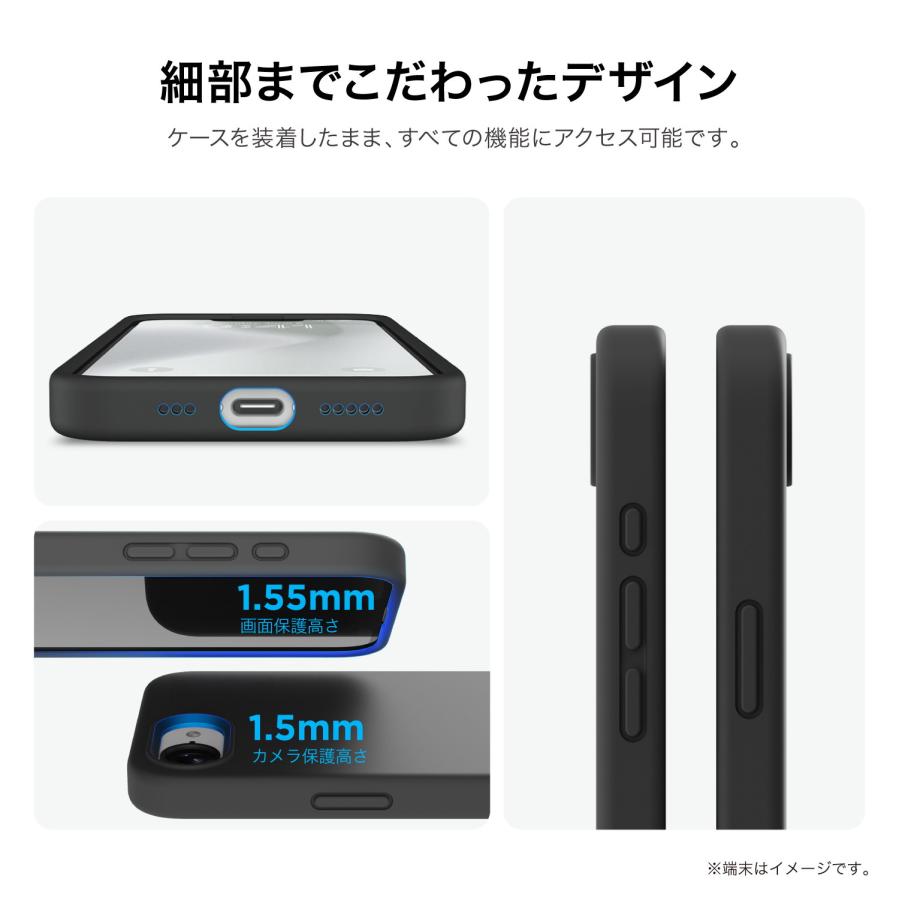 iPhone 17e iPhone 16e ケース マグネット 付  シリコン 耐衝撃 スマホケース iPhone17e iPhone16e アイフォン17e 16e 対応 elago MAGNETIC SILICONE CASE | elago | 04