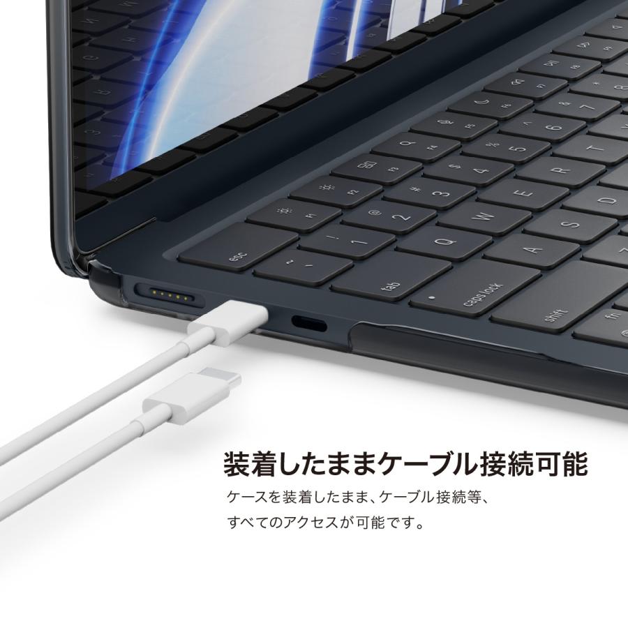 MacBook Air 15インチ M2 M3 ケース 透明 クリア 傷防止 薄型 MacBook Air 15インチ M2 M3 ケース 透明 クリア 傷防止 薄型