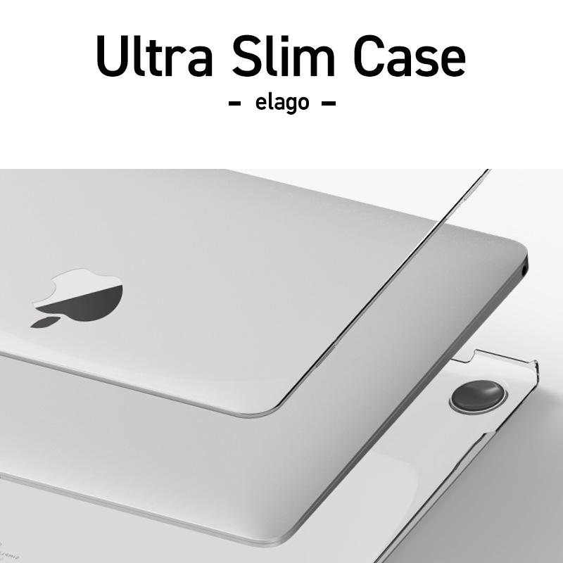 elago MacBook Air M1 / MacBookAir 2020 13 ケース クリア 薄型