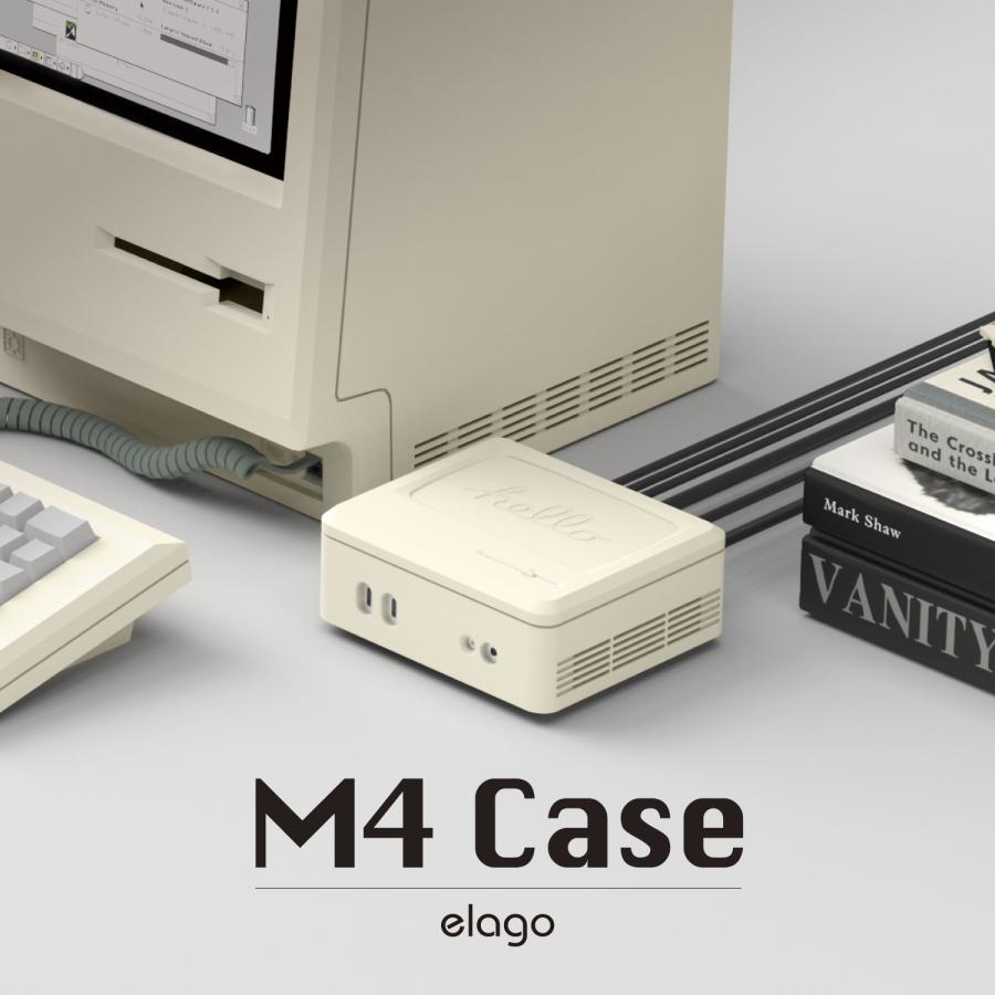 elago Mac mini M4 M4Pro ケース 放熱 設計 傷 ダスト 防止 カバー