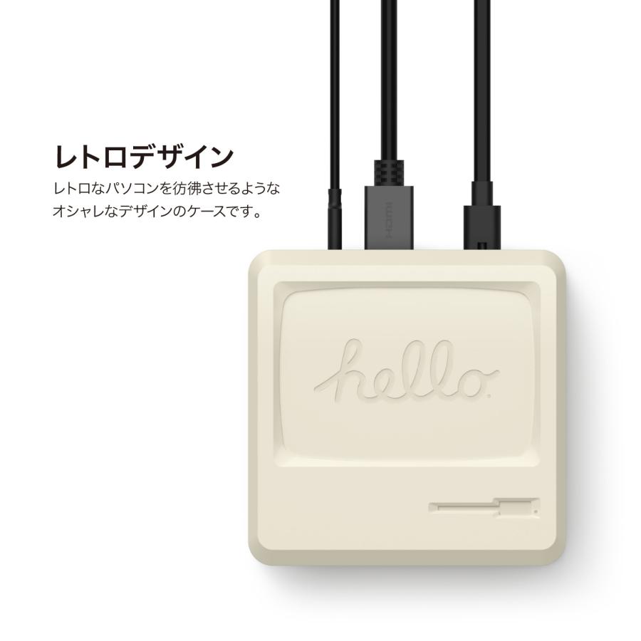 elago Mac mini M4 M4Pro ケース 放熱 設計 傷 ダスト 防止 カバー