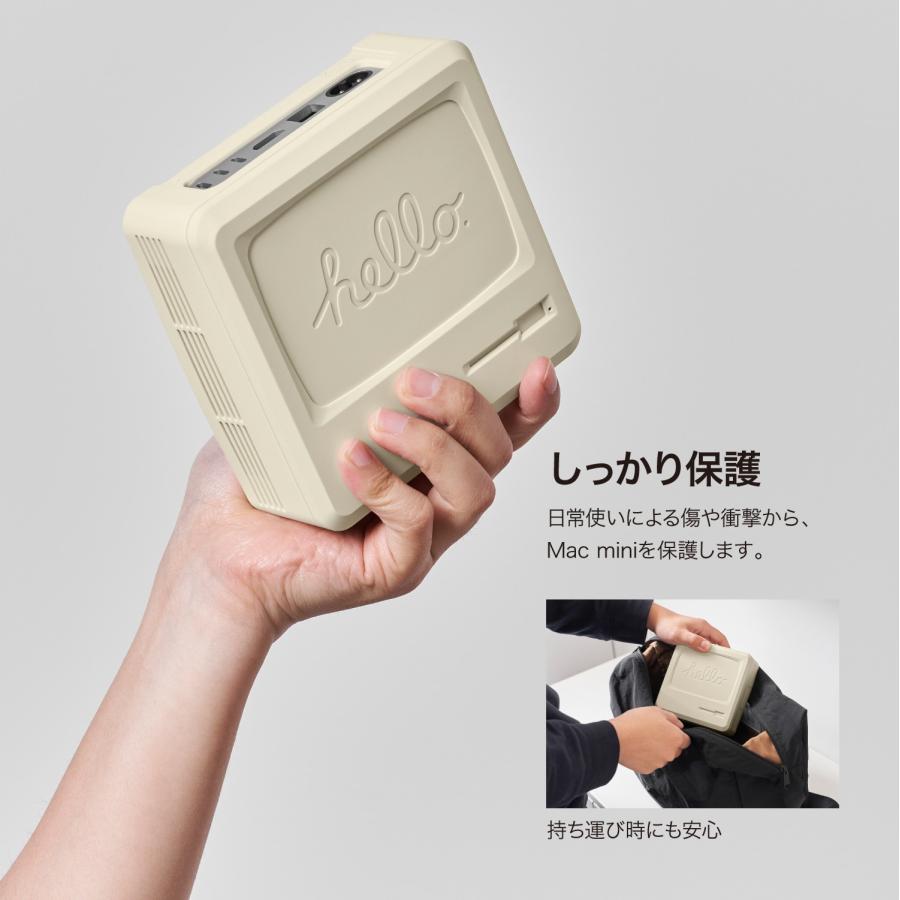 elago Mac mini M4 M4Pro ケース 放熱 設計 傷 ダスト 防止 カバー