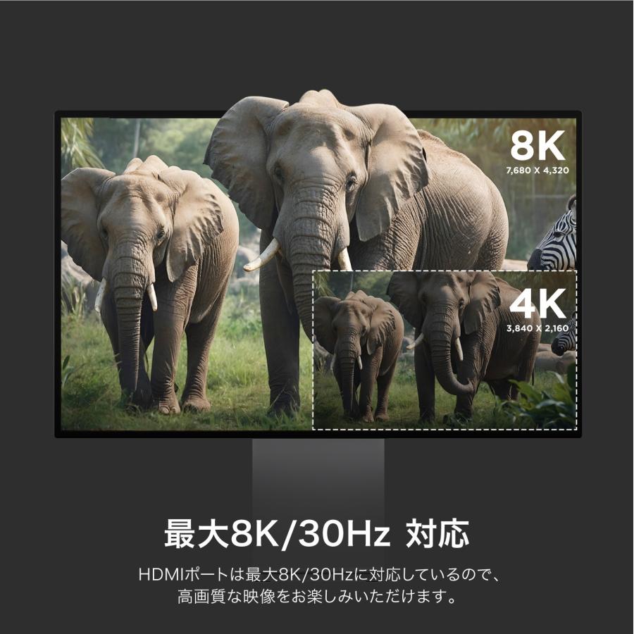 MacBook Pro Air iPad Pro ハブ USB Type-C LAN HDMI USB 3.0 6ポート マルチハブ PowerDelivery USB TypeC USB-ハブ USBC タイプC 対応 elago 6 IN 1 MULTI HUBの画像