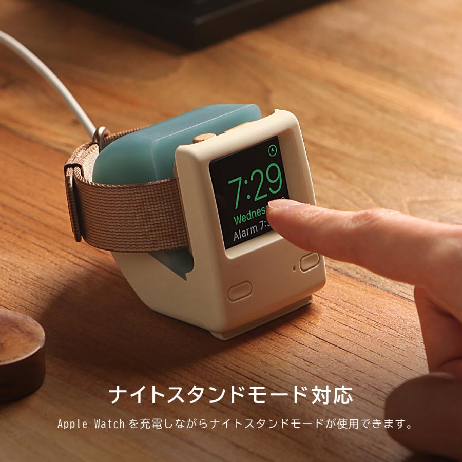 elago Apple Watch 充電 シリコン スタンド 純正 ケーブル のみ 対応 