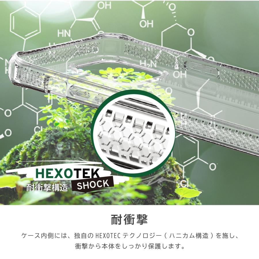 iPhone13mini / iPhone12mini クリア ケース 耐衝撃 ソフト TPU カバー 軽量 抗菌 リサイクル 素材 iPhone13 mini iPhone12 mini ITSKINS SPECTRUM R // CLEAR | ITSKINS | 03