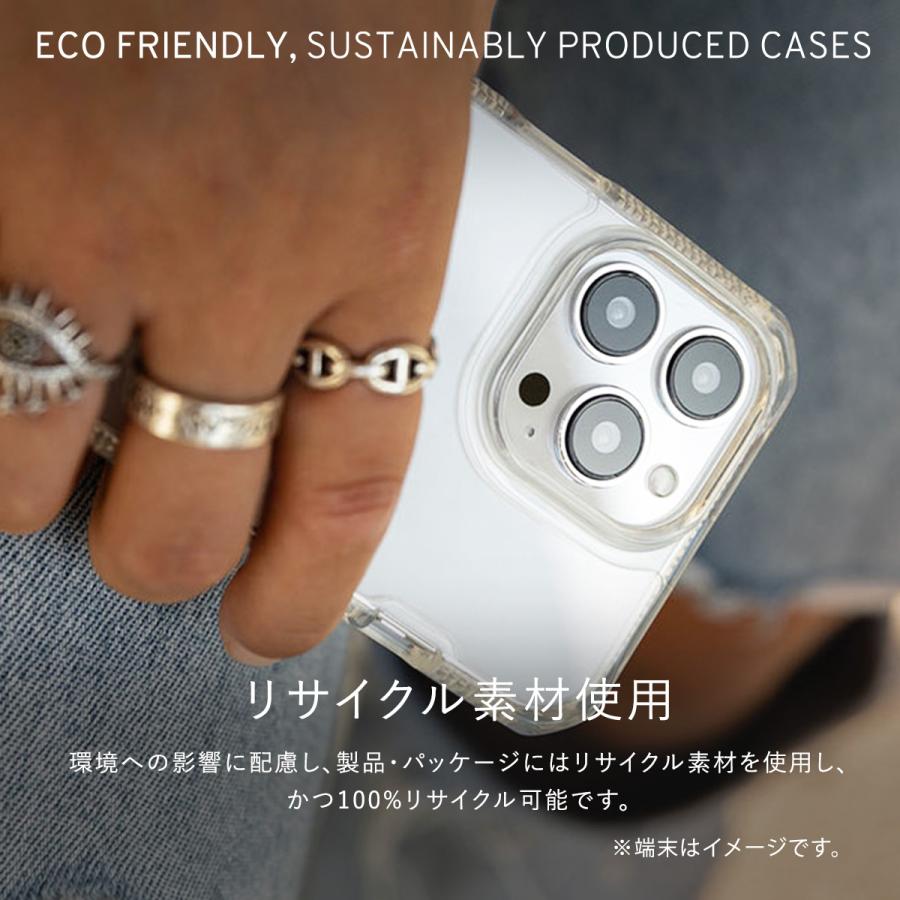 iPhone15ProMax ケース 耐衝撃 ソフト TPU クリア カバー 軽量 抗菌 リサイクル 素材 iPhone15 ProMax アイフォン15 プロマックス ITSKINS SPECTRUM R // CLEAR | ITSKINS | 04