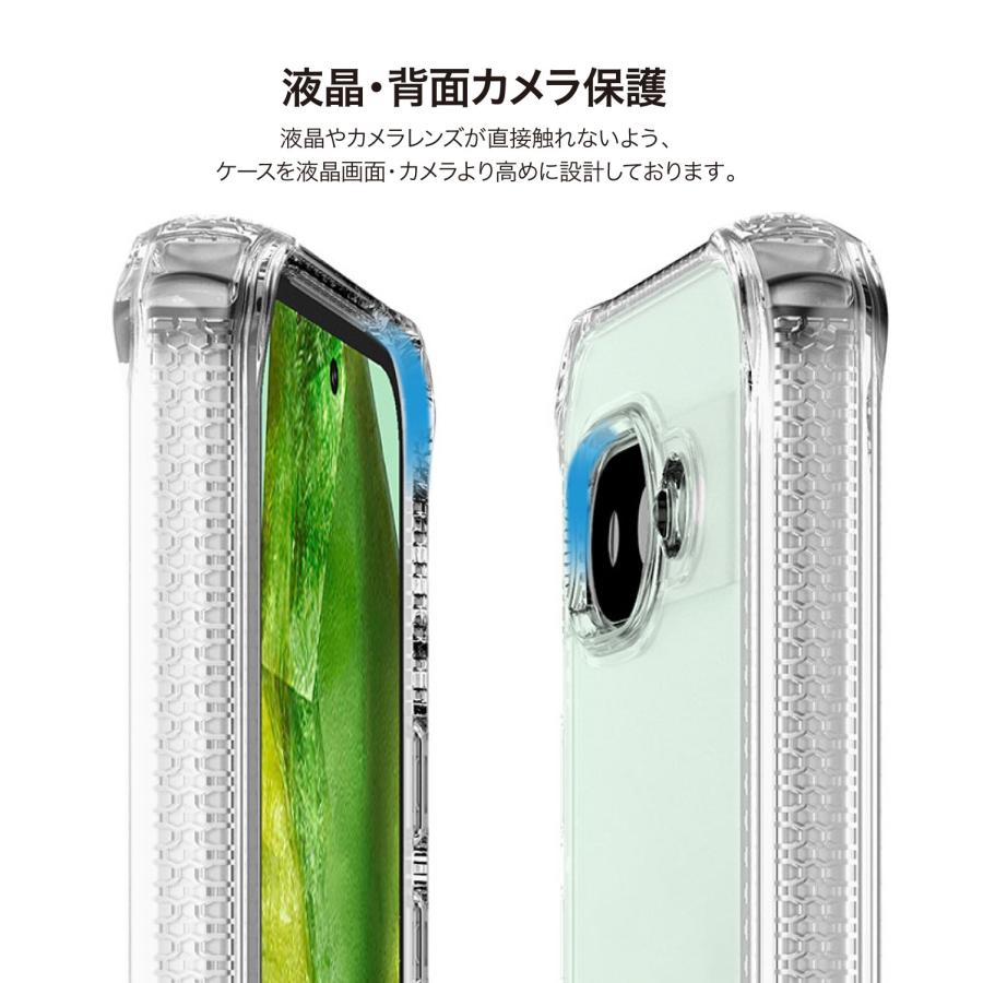 ITSKINS Pixel 9a ケース 耐衝撃 側面 ソフト TPU 背面 ハード クリア