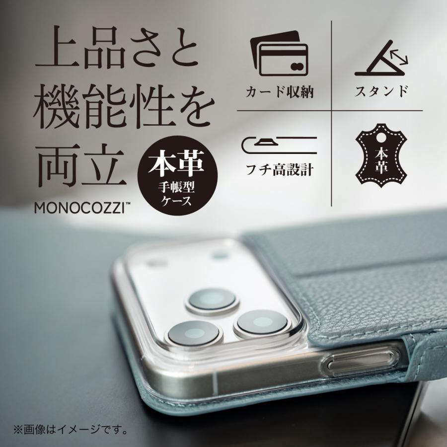 iPhone 17 Pro ケース 手帳型 本革 カード入れ スタンド ストラップ