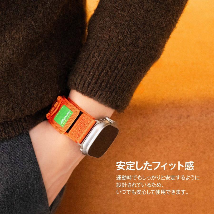 Apple Watch バンド ナイロン スポーツバンド AppleWatch 10 9 8 7 