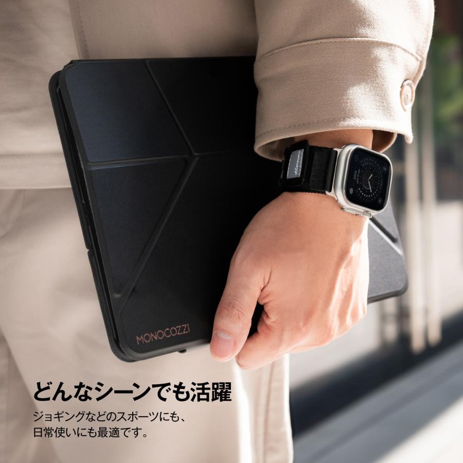 Apple Watch バンド ナイロン スポーツバンド AppleWatch 10 9 8 7