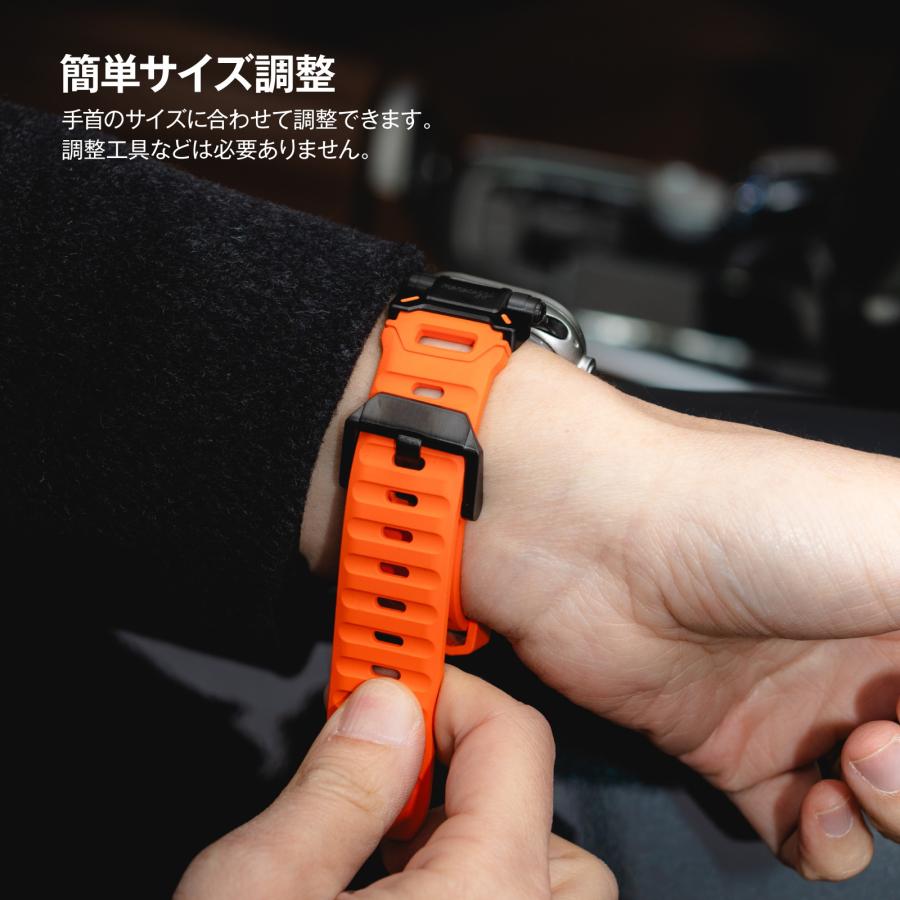 Apple Watch バンド ラバー スポーツバンド AppleWatch 10 9 8 7 Ultra