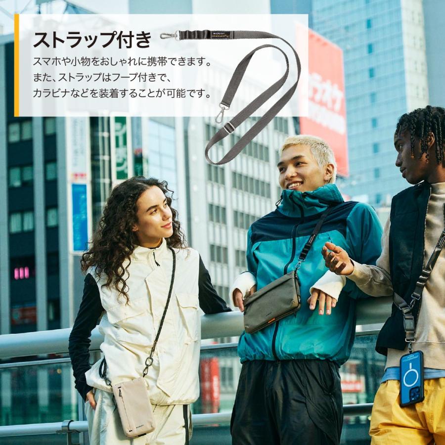 MAGEASY ショルダーバッグ サコッシュ ショルダー ストラップ 取り外し