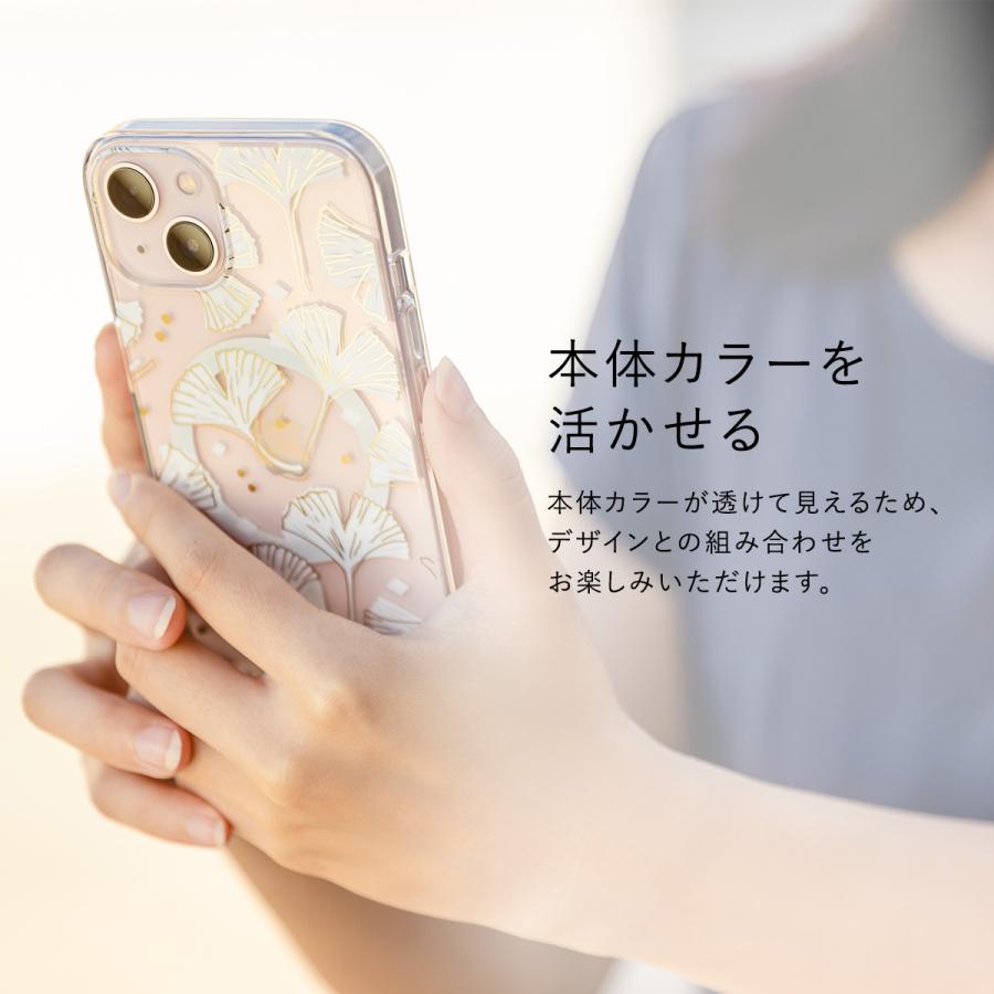 MAGEASY iPhone13 ケース クリア かわいい MagSafe 対応 マグネット