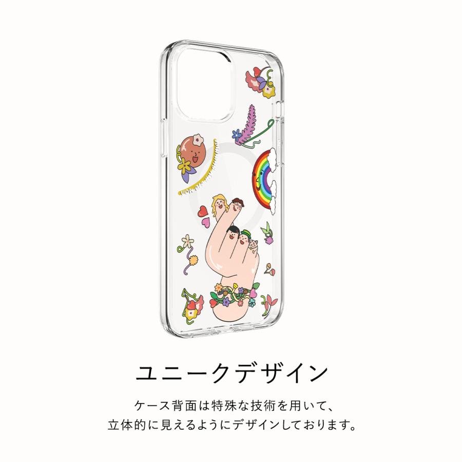 iPhone13Pro ケース クリア MagSafe 対応 マグネット 内蔵 スマホケース マグセーフ 透明 クリアケース iPhone 13 Pro アイフォン13プロ 対応 MagEasy MagLamour | MAGEASY | 03