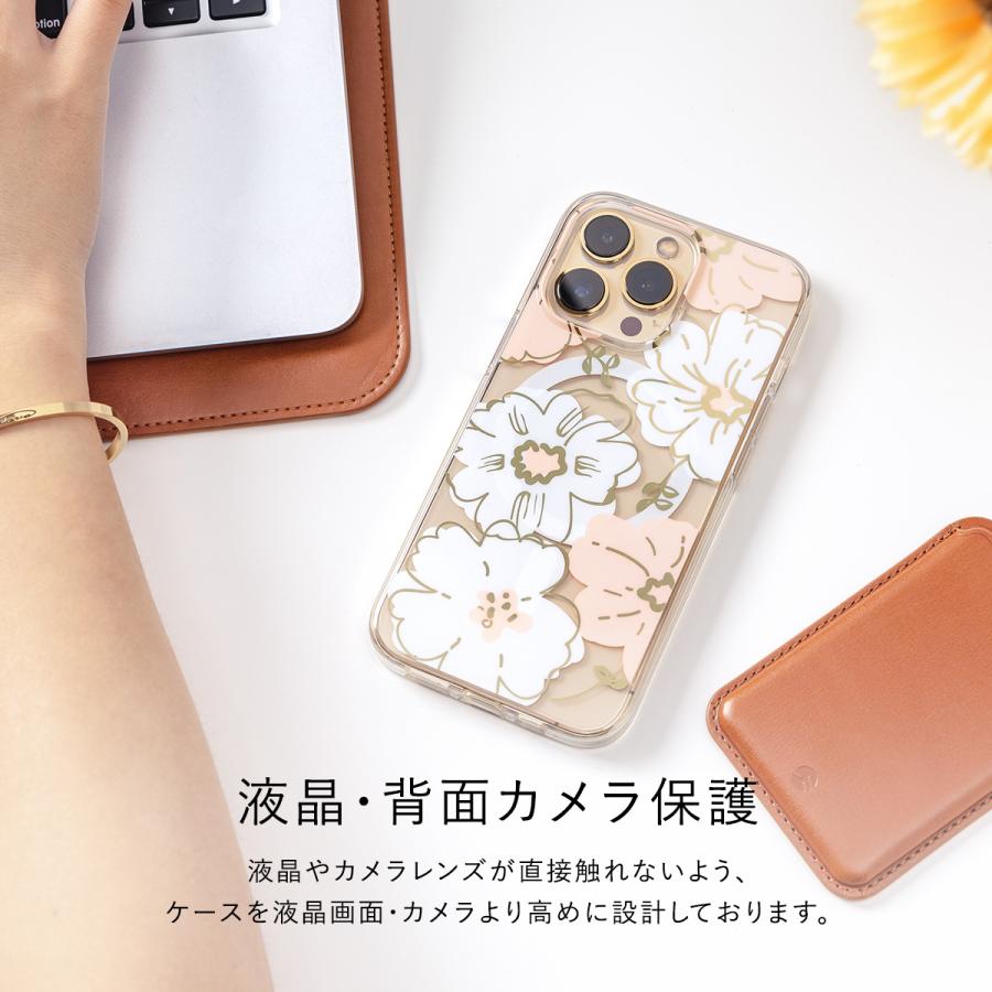 iPhone13Pro ケース クリア MagSafe 対応 マグネット 内蔵 スマホケース マグセーフ 透明 クリアケース iPhone 13 Pro アイフォン13プロ 対応 MagEasy MagLamour | MAGEASY | 05
