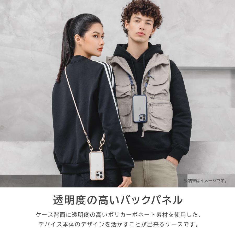 iPhone15 耐衝撃 ケース 斜めがけ 首掛け 肩掛け ストラップ 付 米軍 MIL規格 耐衝撃ケース Apple iPhone 15 アイフォン15 対応 MagEasy ROAM+ | MAGEASY | 03