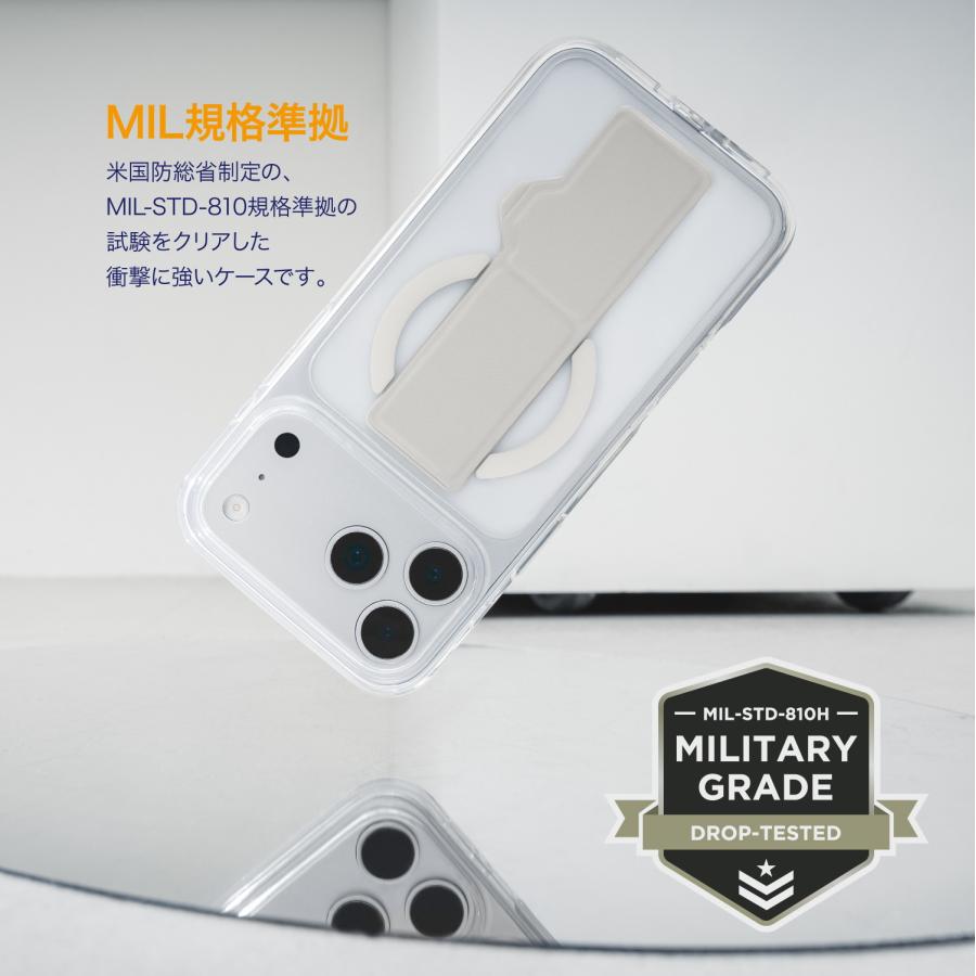 MAGEASY iPhone 17 Pro Max ケース MagSafe 対応 スタンド 機能 バンド