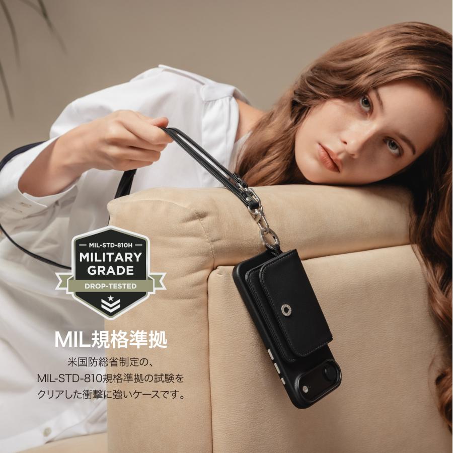 iPhone17pro用ケース&キーホルダー【MagSafe対応】 MAGEASY iPhone 17 Pro ケース MagSafe 対応 ショルダー