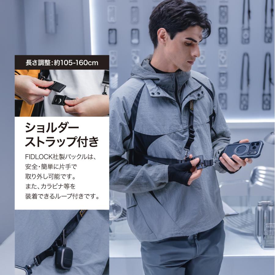 【MagEasy】 iPhone 17 Pro 対応 ケース クリア ショルダー Amazon.co.jp: 【MagEasy】 iPhone 17 Pro 対応 ケース クリア