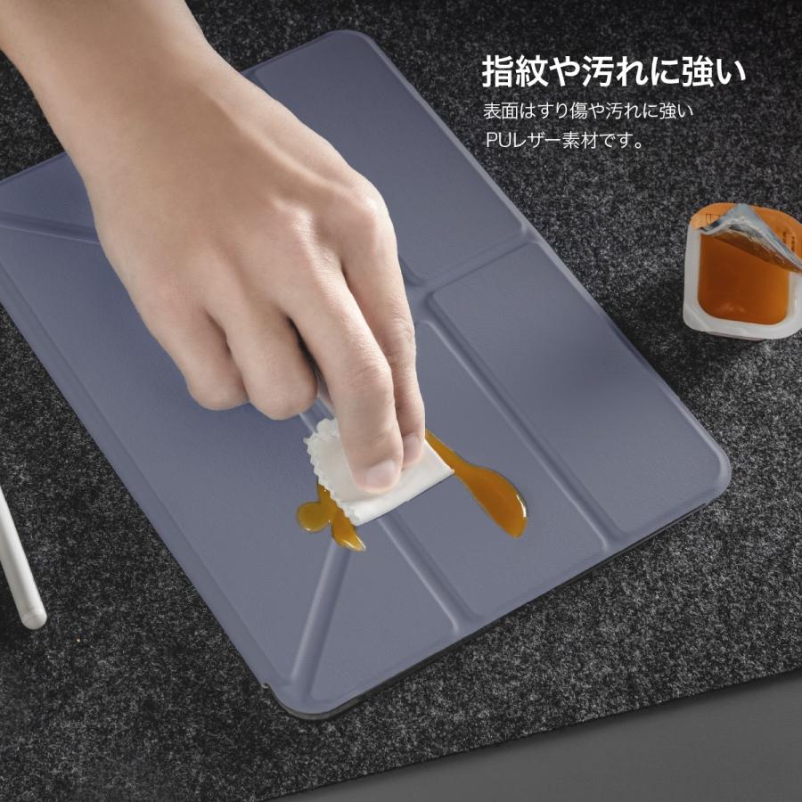 iPad Air 13インチ M2 &iPad Pro 12.9 ケース 手帳型 5WAY スタンド付き 保護 カバー 動画視聴 タイピング スタンド iPadAir 13 2024 対応 MagEasy FACET | MAGEASY | 02