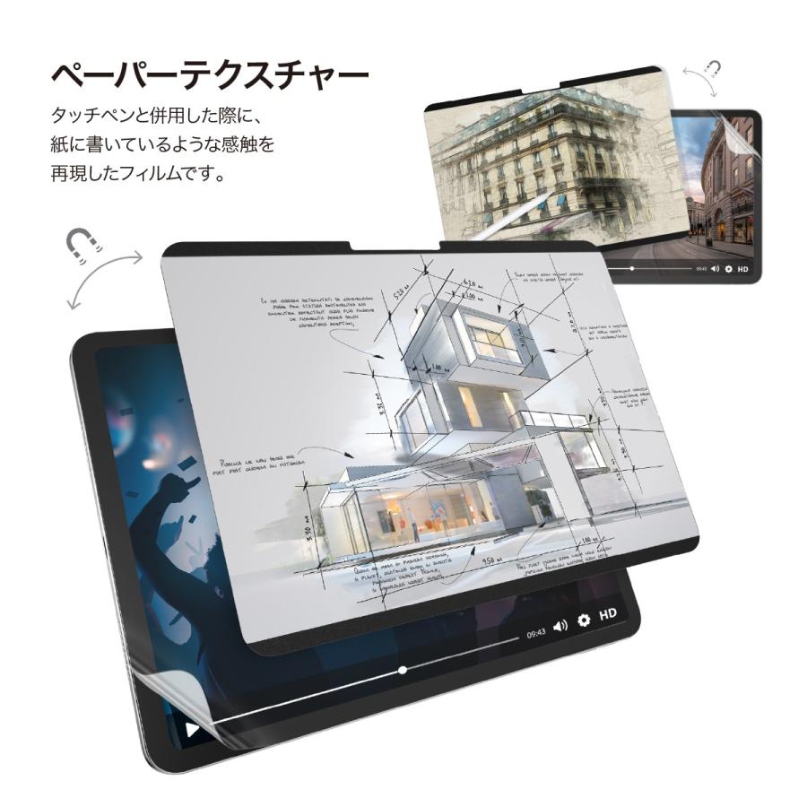 MAGEASY iPad Air 13インチ フィルム 2枚 セット マグネット 着脱式