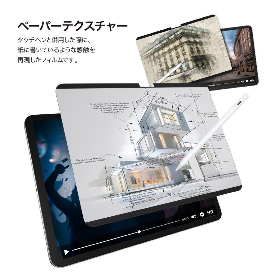 MAGEASY iPad Air 13インチ M3 2025 M2 フィルム マグネット 着脱式