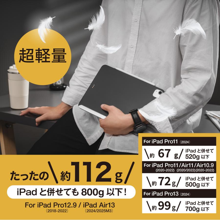 MAGEASY iPad Pro 12.9 iPad Air 13インチ ケース 純正 Magic Keyboard