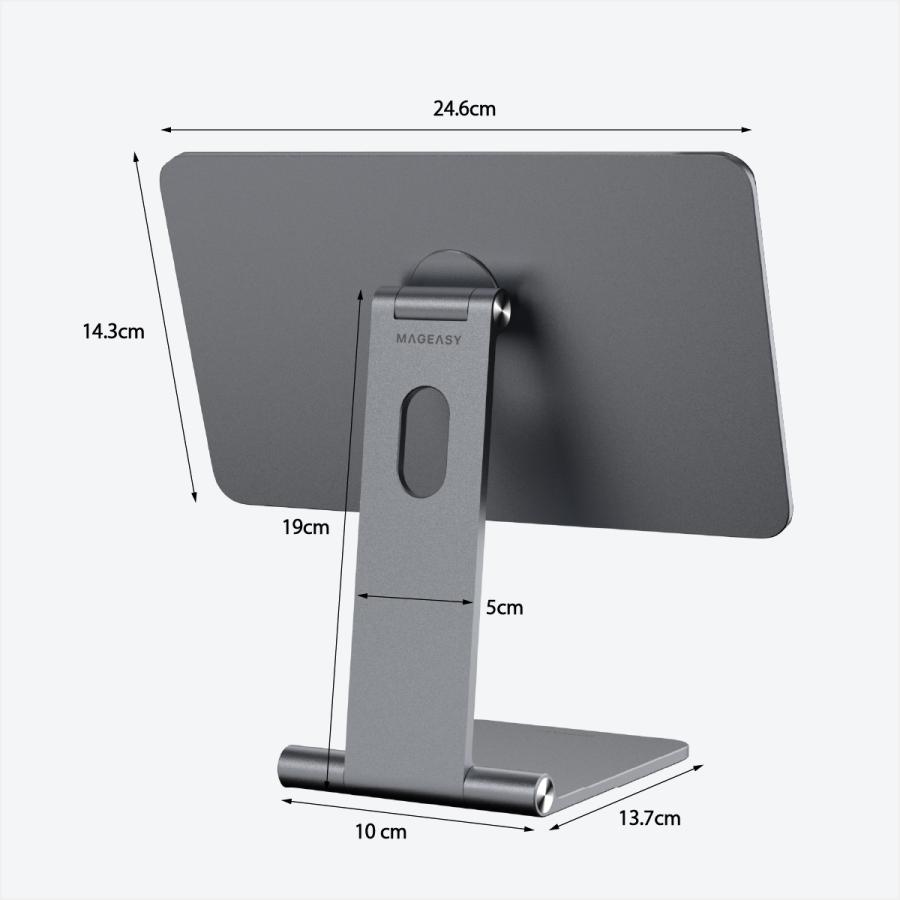 MAGEASY iPad Air 11インチ M2 10.9 / iPadPro 11 スタンド マグネット